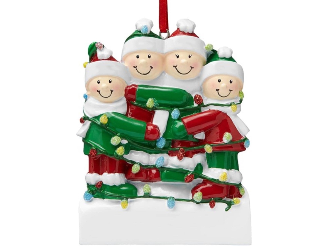 Decoração Em Forma De Bonhomme De Neige Com Suspensão