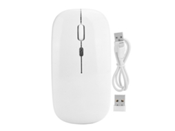 Aetheria mouse Sem Fio 2.4g Retroiluminado Portátil para Home Office Laptop Desktop Branco