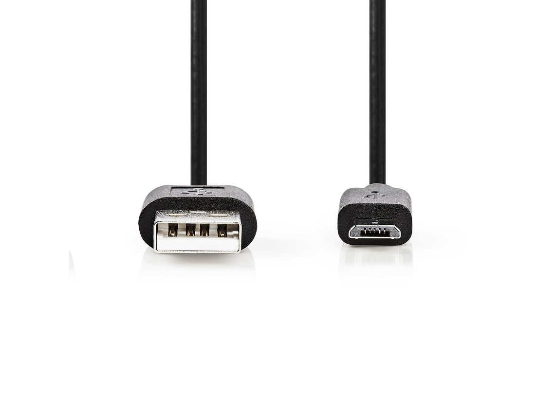 Nedis Ccgp60500Bk50 Cabo Usb 5 M Usb 2.0 Usb a Micro-Usb B Preto