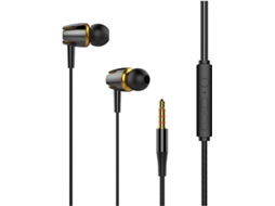Fones De Ouvido Intra-auriculares Com Fio, Som Estéreo 145 Mm,