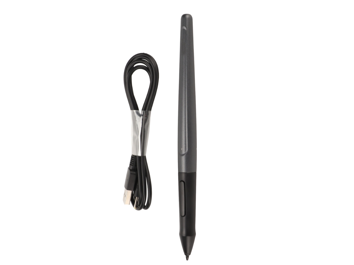 Lápis estilo PF150 para Huion Q11K com botões programáveis, design ergonómico, preto | S/MARCA