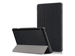 Capa Protetora Halinuia Para Lenovo Tab M10 Tb‑x605f / X505f Estojo De Couro Com 3 Dobras Textura Granulada