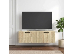 Vidaxl Gabinete De Tv De Parede Carvalho Sonoma 98 X 31 X 30 Cm
