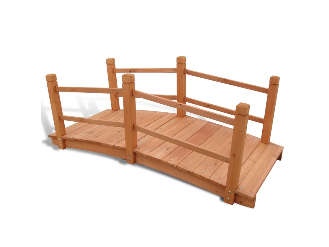 Vidaxl Ponte De Jardim 140x60x56 Cm