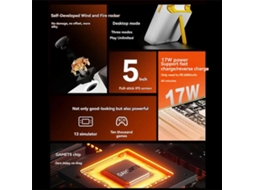 Console de Videogame Portátil E5, 128 Gb, 20.000 Jogos, Tela Hd 5 Polegadas, Retrô, Bateria 6000 Mah, Sup Orte para 13 Emuladores. GOKOCO