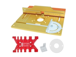 Conjunto De Chapas De Inserção Para Mesa De Roteador (alumínio, Para Fresagem)