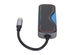 Dock Station Type-c 7 Em 1, Hub Usb C Com Ethernet Gigabit.