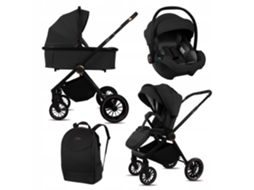 Babylux® Carrinho De Bebé 3em1 Castor, Conjunto De Carrinho Leve E Dobrável Que Inclui Alcofa, Cadeira De Passeio, Porta-bebés, Bolsa Para Mudança