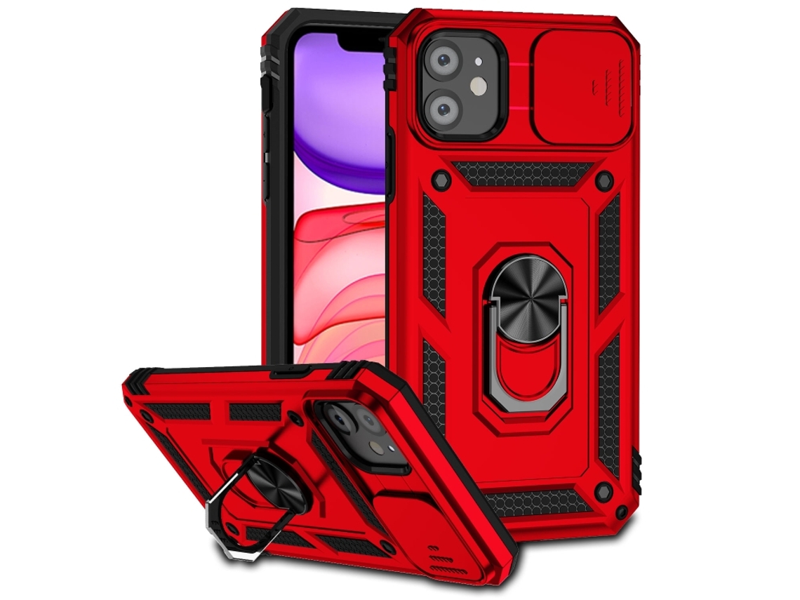 Capa Para Iphone 11 - Suporte Deslizante Para Câmera