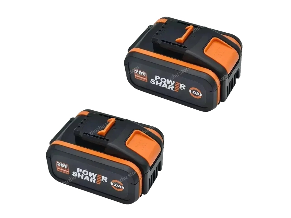 Bateria, 20v, Capacidade De 6000mah, Worx 8ahx2
