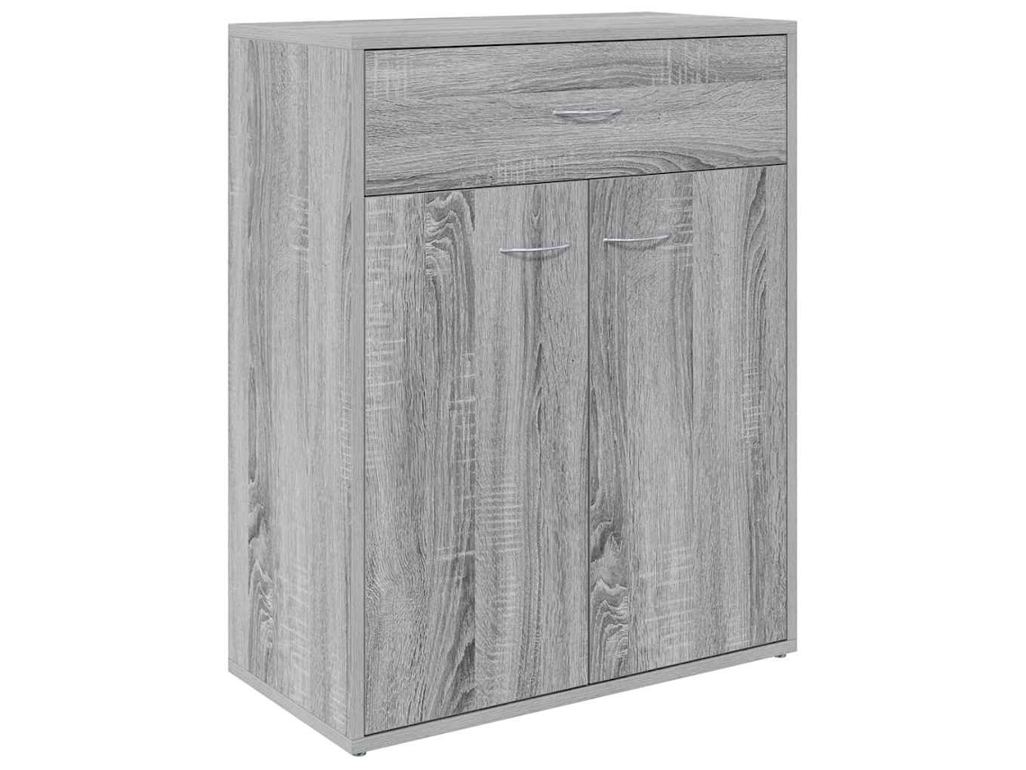 Sideboard, Sideboards Vidaxl Cinzeto Madeira Processada (n/a)