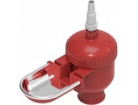 Bebedouro Automático para Coelhos COPELE Mini (Vermelho - Aço Inoxidável)