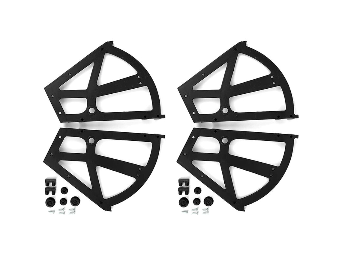 Suporte Giratório Para Móveis, Conjunto Com 4 Peças. Dobradiça Giratória Para Gavetas, Armários E Domésticos, Cozinha E Sala De Estar