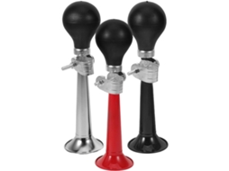 Conjunto De 3 Buzinas Para Bicicleta, Buzina Em Metal Galvanizado E Pvc, 18 Cm (7 Polegadas)