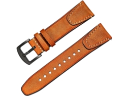 Pulseira de com 20mm 22mm Aço Inoxidável Couro Adequado