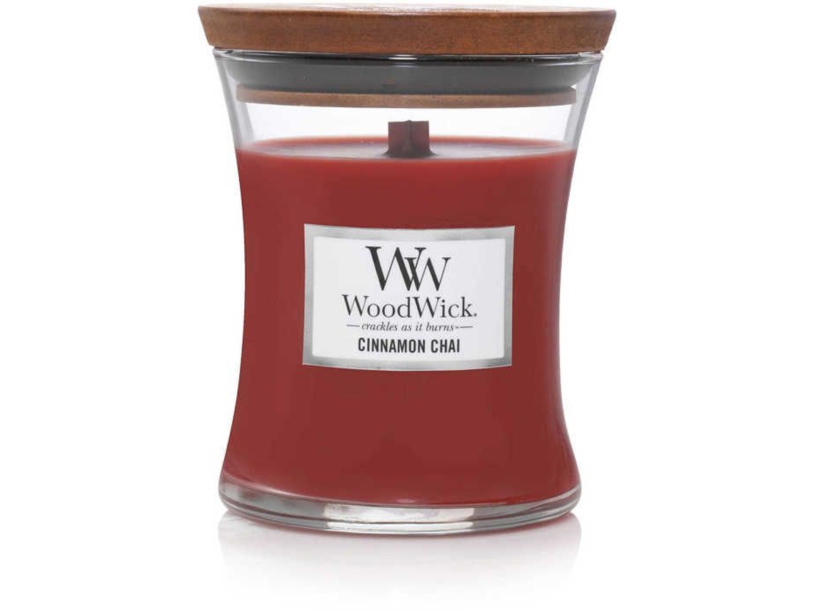 Vela Média Vidro Vermelho Woodwick 92104e