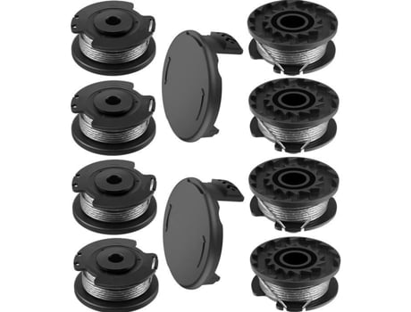 10 Peças Carretel e Fio de Strimmer F016800569 Compatível com Substituição Bosch Easygrasscut Carretel de Substituição F016800385 A440 CHICHENG