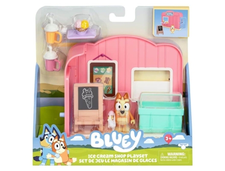 Bluey Tienda De Helados Playset Con Figura De Bingo Articulada Bly70000 He Famosa Famosap24