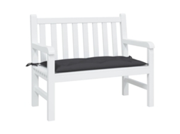Vidaxl Almofadão P/ Banco De Jardim 100x50x7 Cm Tecido Oxford Preto