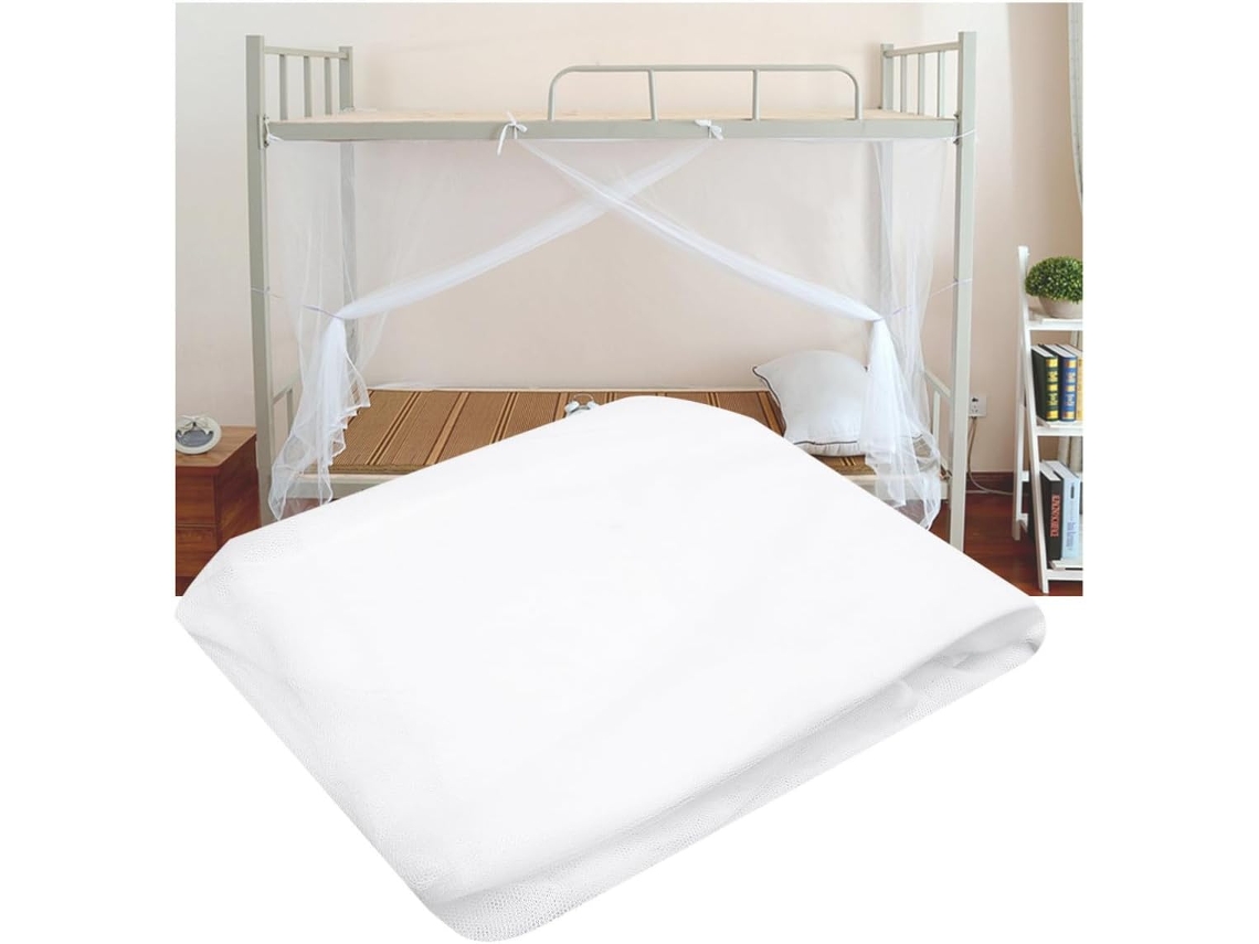 Mosquiteiro E Cama De Casal Em Poliéster, Com Bom Acabamento, Fácil De Limpar, Ideal Para Uso Doméstico