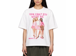 Rockinstone Mean Girls Cant Sit With Us White T-shirt Size:l