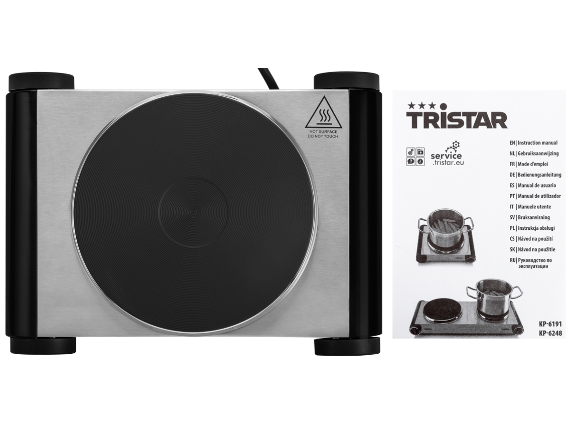 Fogão Portátil TRISTAR KP-6191 (Nº de queimadores: 1)