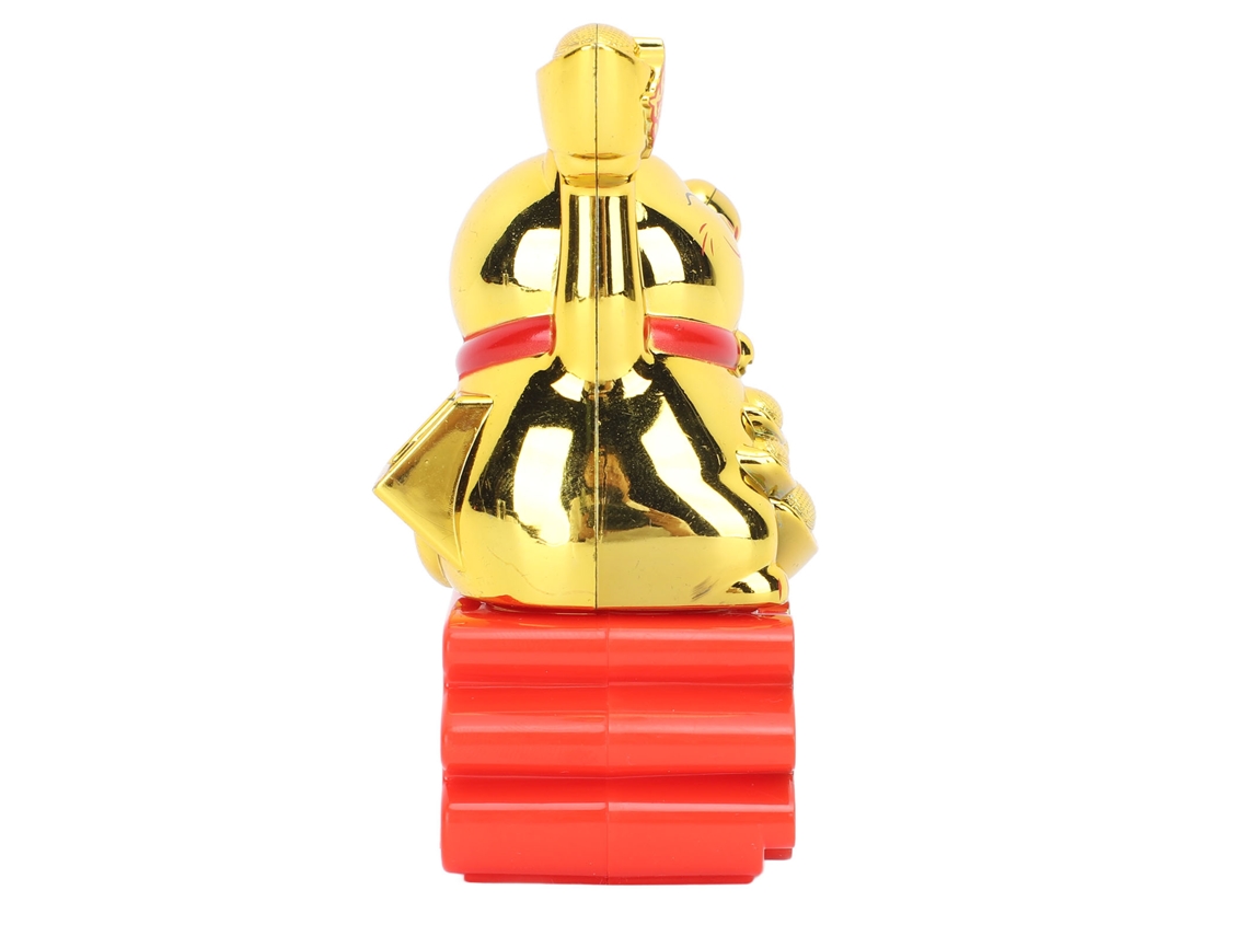 Maneki-neko Ornament, Desktop Solar-powered, Automatic Paw-shaking, Eoocoo
