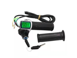 Manopla De Aceleração Com Display Lcd Para Bicicleta Elétrica 24v/36v/48v
