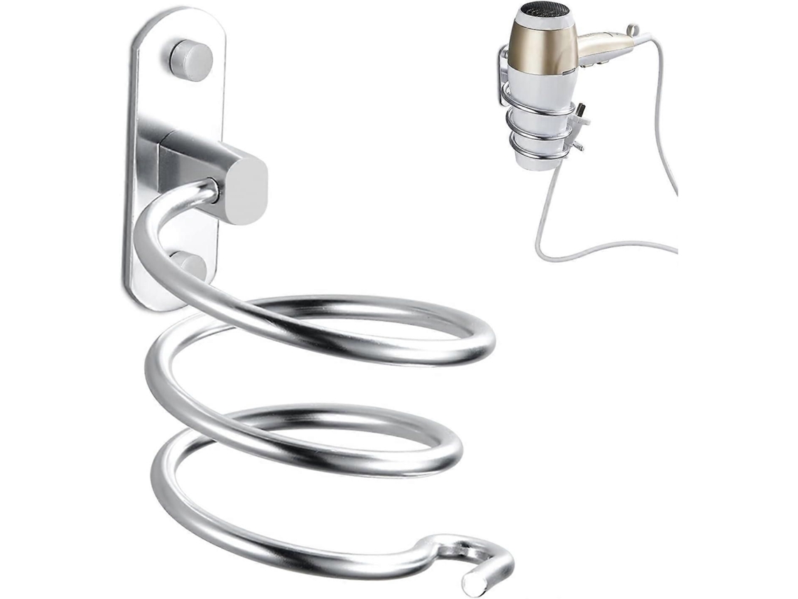 Suporte Secador de Cabelo, Cabelo Montado na Parede para Hotel, Casa B Anho, Wc, Cabeleireiro Alum GOKOCO