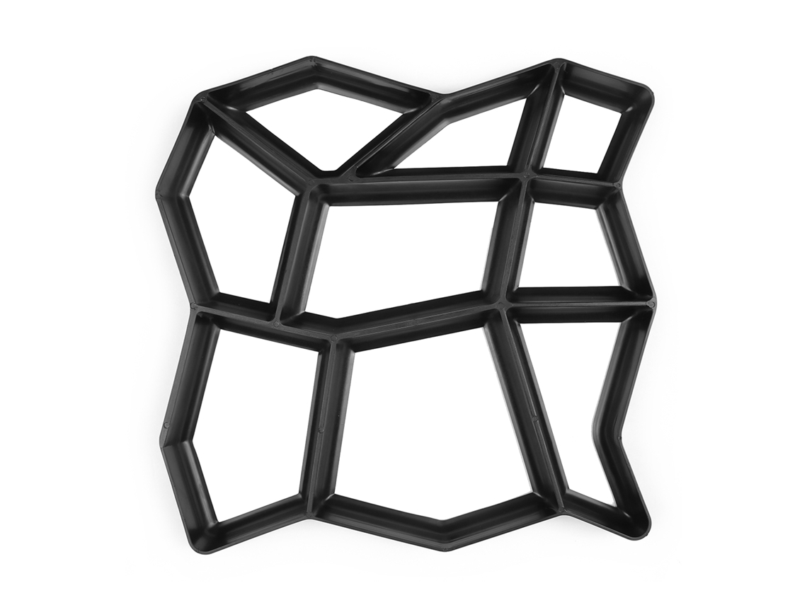 Molde Reutilizable Para Borde De Camino Con Diseño De Piedra De Hormigón Para Patios Y Jardines Diy