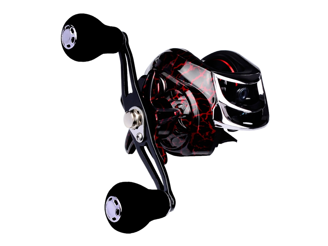 Molinete de Pesca Baitcasting Direito 18+1 Bb 7.2:1 S/MARCA