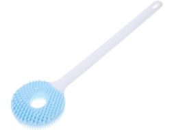 Escova De Banho Silicone Homoyoyo Com Cabo Longo E Cerdas Macias, Esfoliante E Massageadora, Escova Multifuncional Para