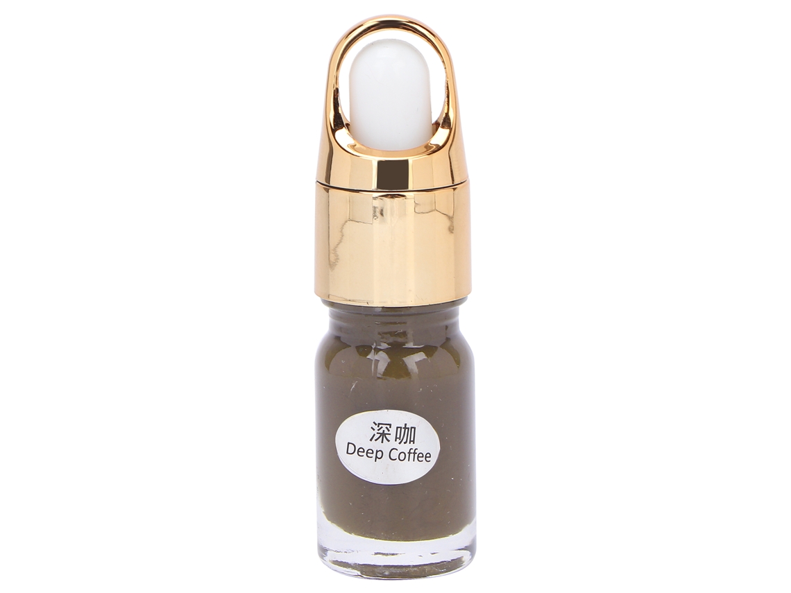 Tinta De Tatuagem Profissional Pigmento Para Maquiagem Ink Facil De Pintar Suprimentos 5ml Café Escuro