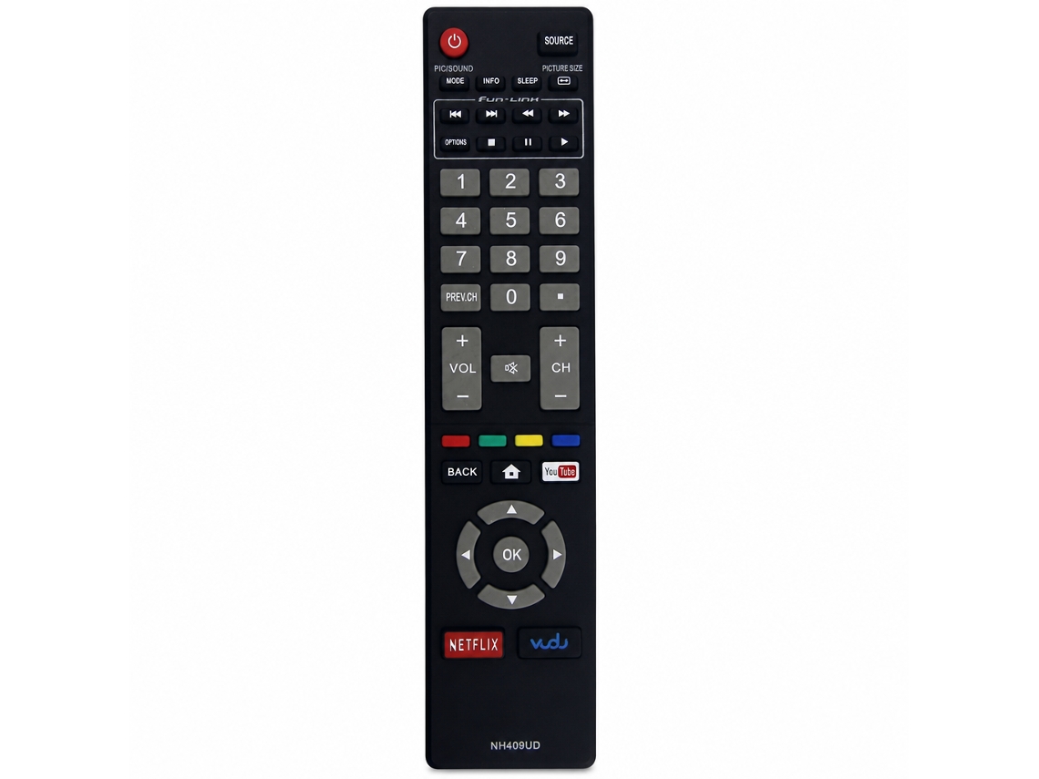 Comando À Distância De Substituição Para Tv Compatível Com Magnavox Nh409ud_zhd