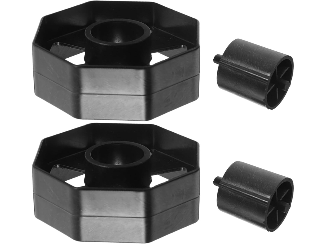 Conjunto de 2 rodas de substituição Housoutil para mesa adesiva Core Fita em plástico branco