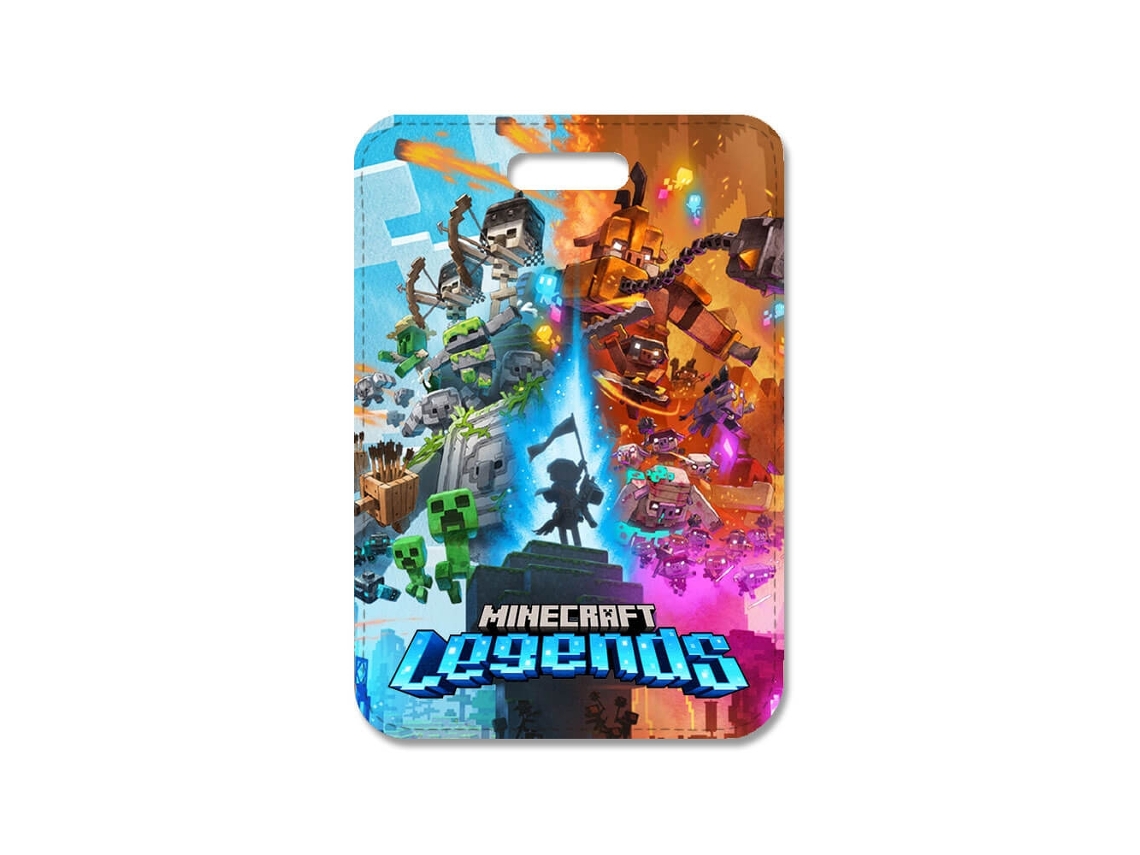Pingente para Bolsa Minecraft Legends, Acessório para Bolsa BRILVIBERA