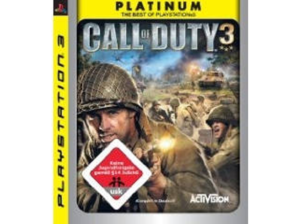 Jogo PS3 Call Of Duty 3 (Platinum Edition)