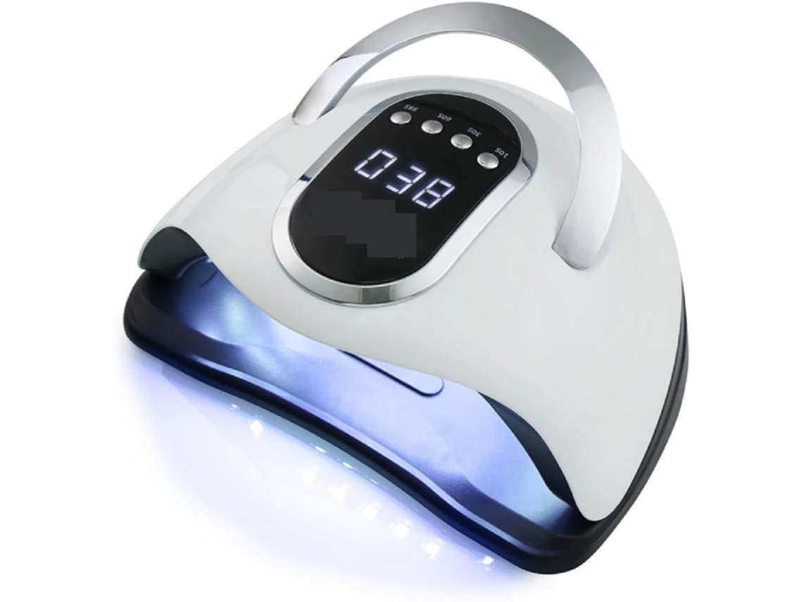 Lâmpada UV LED de 168 W SFUSHOS, 42 LEDs para secagem profissional de unhas com sensor automático