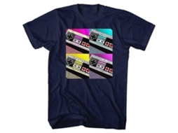 Camiseta Pop Art Com Estampa De Controles De Videogame Da Nintendo Hengjian
