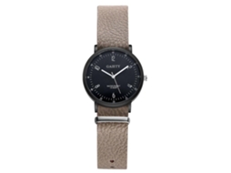 Reloj Hombre De Cuarzo Analógico Con Correa De Pu Estilo Clásico Gris Gaiety