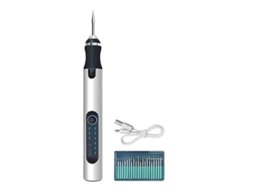 Mini Lixadeira Elétrica Sem Fio Furadeira Elétrica Caneta De Gravação Faça Você Mesmo Máquina De Gravação Elétrica Pino De Moagem Slowmoose (b)