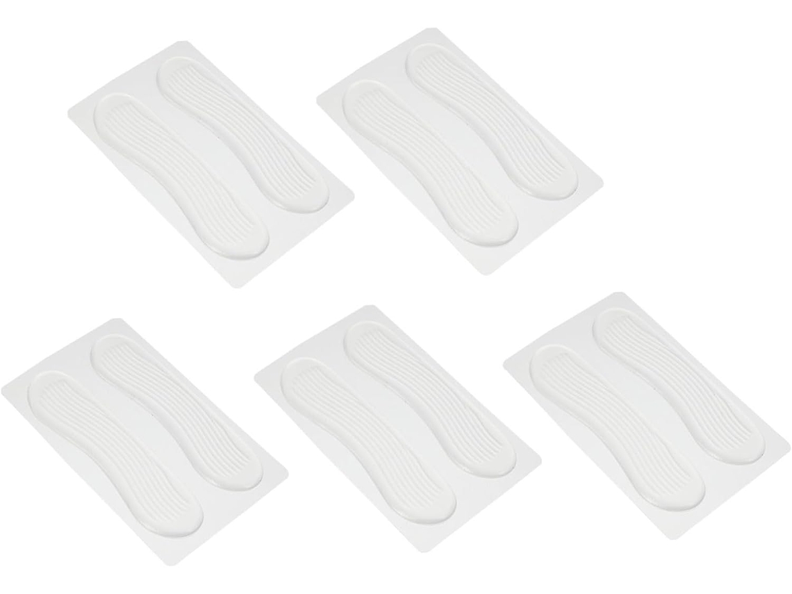 Conjunto De 10 Protetores Calcanhar Antidesgaste, Transparentes E Invisíveis, Que Previnem Bolhas Em Calçados Esportivos