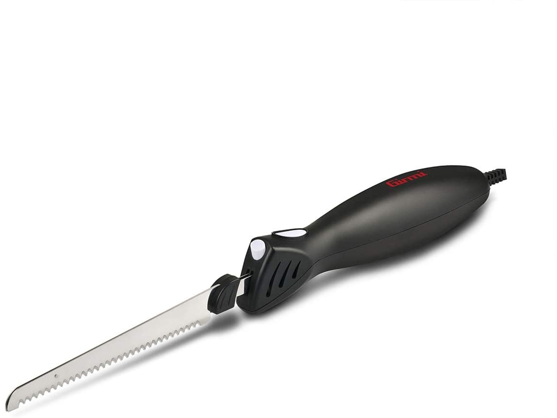 Faca elétrica GIRMI Ct10 aço inoxidável preto 45 W