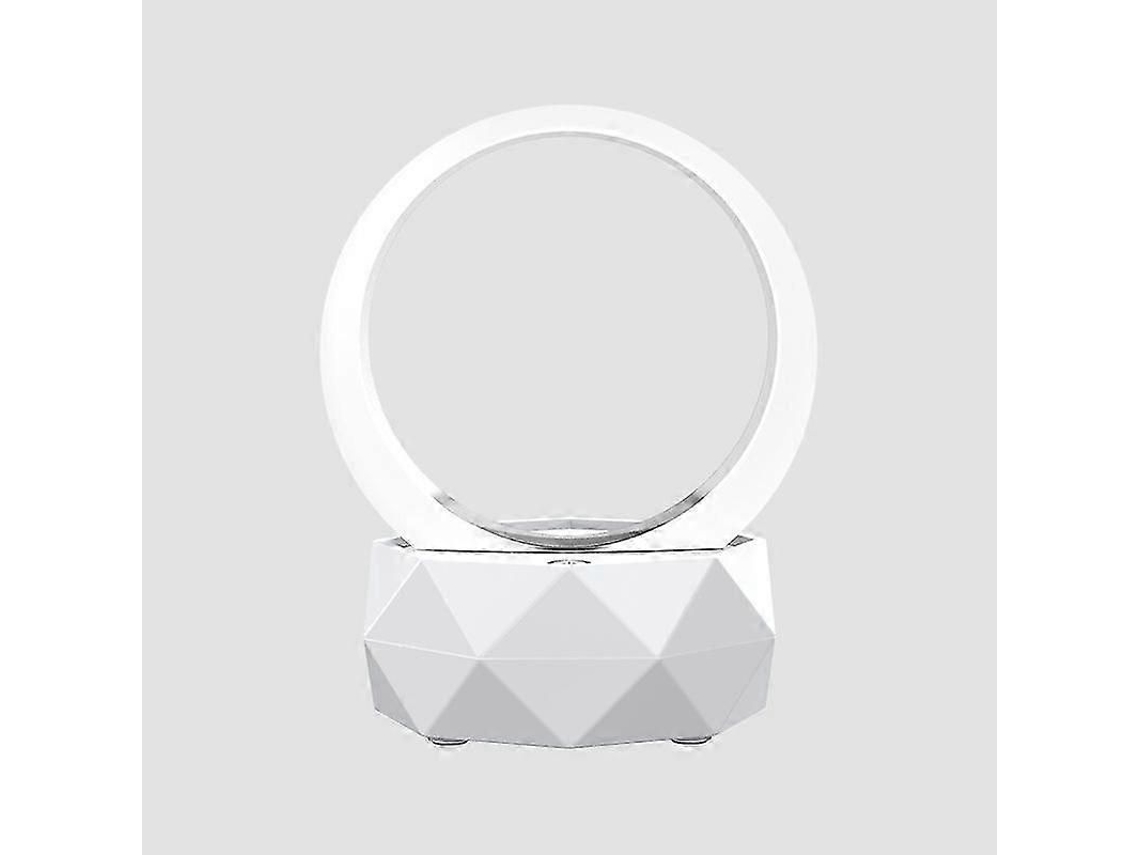 Luz Noturna Bluetooth Com Alto-falante Vibratório Criativo Para Casa Inteligente Sem Fio Colorido Presente Alto-falante Bluetooth Rosa Branco Azu