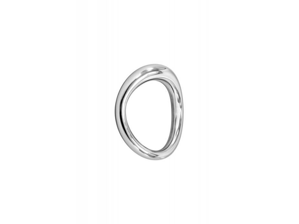 Cockring - Yugo - Aço Inoxidável - 3.8 Cm - Prata - Estímulo Eréctil