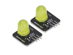 10 Peças De Módulo Led 10mm 3.3v‑5v, Chip De Placa De Luz Decorativa Amarela Mrb050c Para Decoração Residencial