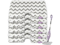 Conjunto De 6 Almofadas De Substituição Para Esfregão A Vapor Shark Série S3500 (s3501, S3601, S3901) Em Microfibra, Laváveis._glo