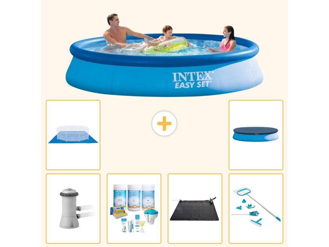 Intex Piscina Easy Set Redonda - 366x76 Cm - 7-peças S20228