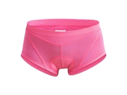 Calcinha com Amortecimento de Poliéster Tamanhos S/m/l/xl/2xl Cores Rosa, Preto, Azul, Roxo Rosa
