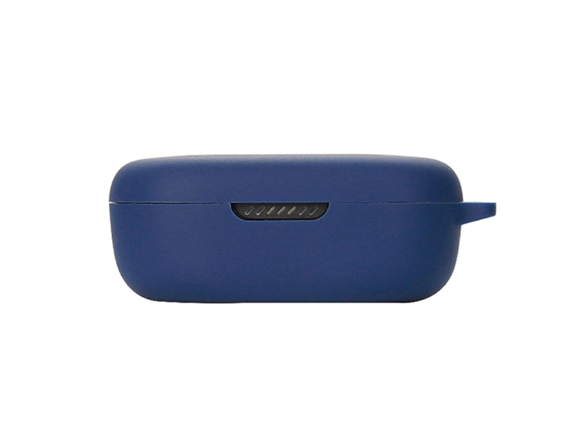 Capa De Silicone Com Fivela Para Jbl Quantum One Azul Escuro Brilvibera